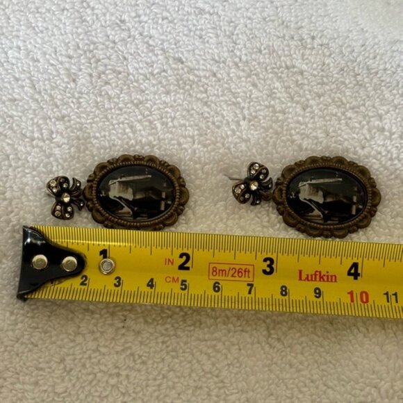 Photo portrait burlesque dancer earrings - Picture 5 of 6